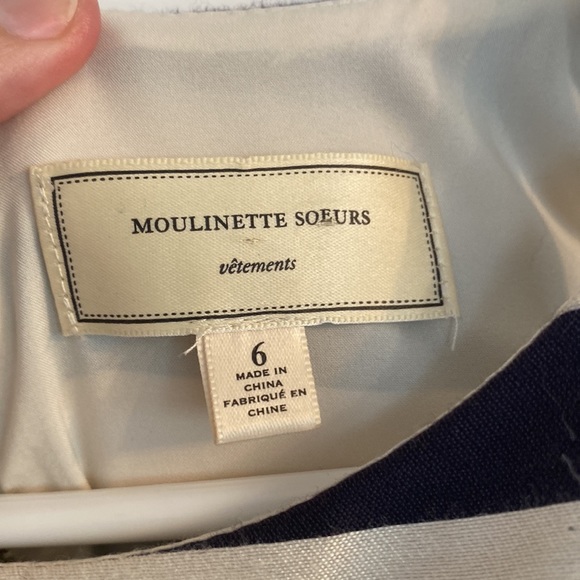 Moulinette Soeurs Striped Floral Dress - Picture 3 of 5